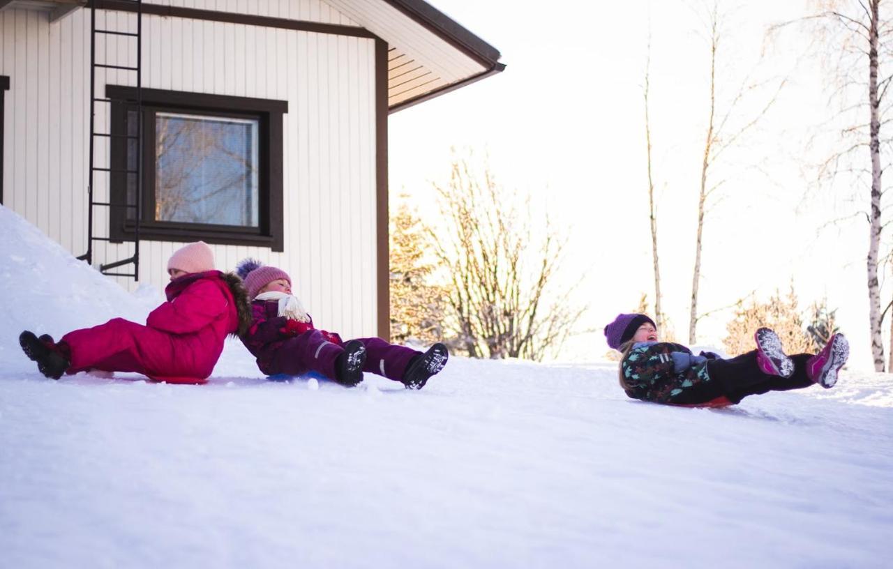 Villa Beautiful Rural Experience With Reindeer Tervola Exterior foto